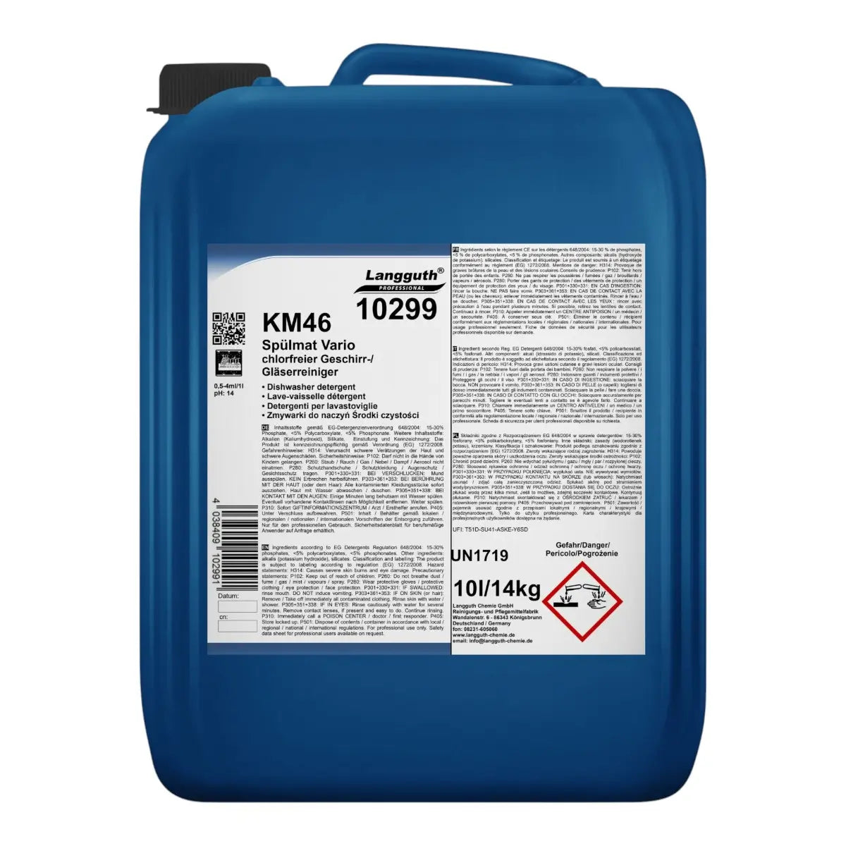 LANGGUTH KM46 Spülmat® Vario 10 liter