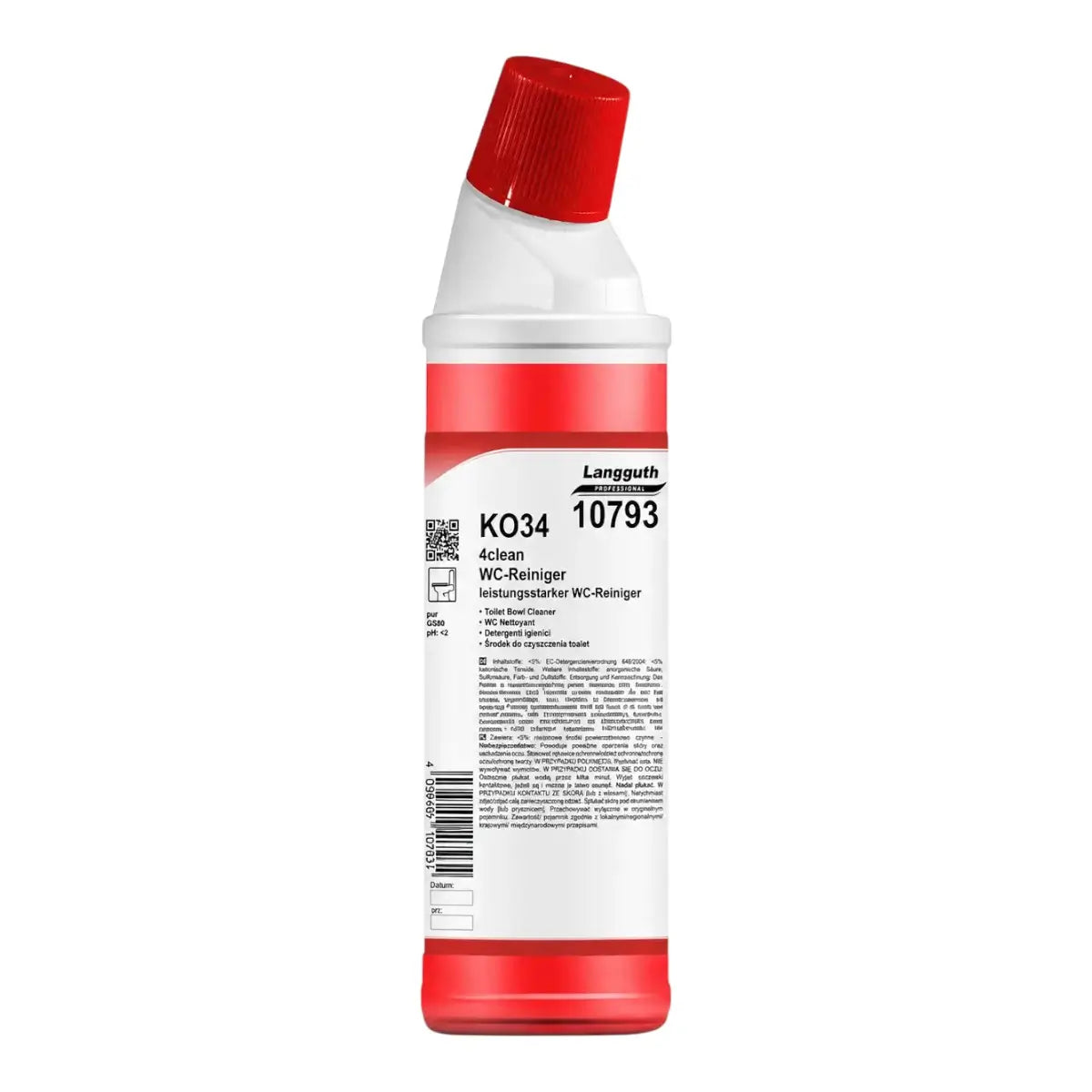 LANGGUTH KO34 4clean® WC-reiniger 750 ml