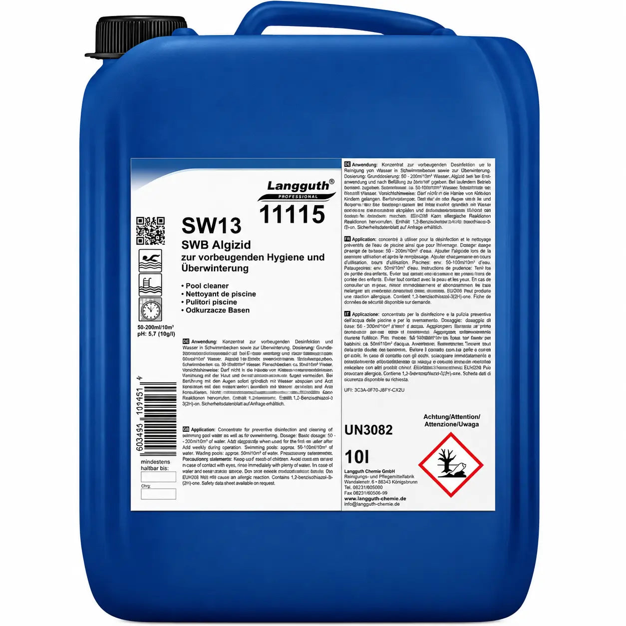 LANGGUTH SW13 SWB Algizide 10 Liter