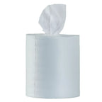 Weißes papiertuch auf rolle mit einem blatt teilweise herausgezogen best wipes kennenlern angebot smallbox tower schwarz