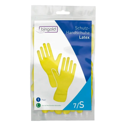 BINGOLD Latex Beschermhandschoenen Geel 1 Paar