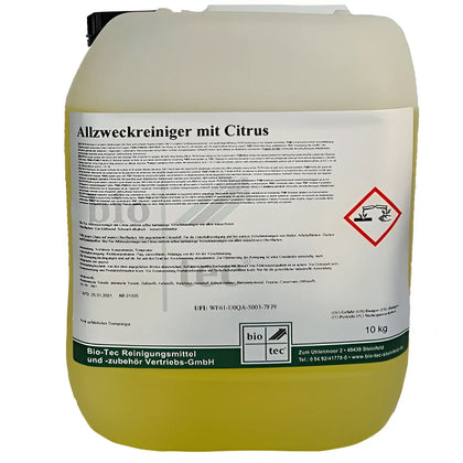 Bio-Tec Halal gecertificeerde allesreiniger Citrus 10l
