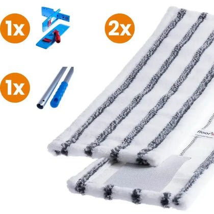 Vloerwisser Profi-set met dweilmoppen "Vuilbreker 50 cm"