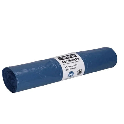 DEISS Standard Vuilniszakken 120 Liter Blauw Extra Sterk 20004
