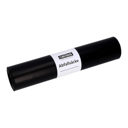 DEISS STANDARD Müllsäcke 120 Liter Typ 60 Schwarz – Palette mit 420 Rollen