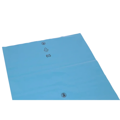 DEISS Standaard vuilniszakken 240 liter LDPE blauw type 100 100 stuks 90154