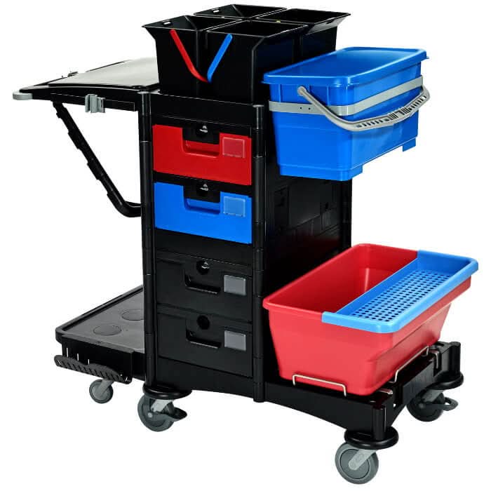 Floorstar DES1BX Premium Desinfektionswagen 1 BRIX.