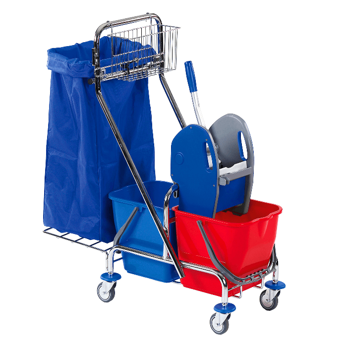 Floorstar DOFA20Plus Doppelfahrwagen 17l Ausgestattet SOLID.
