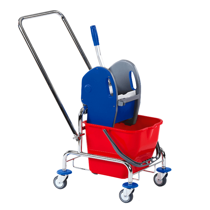 Floorstar EFA20D Einfachfahrwagen mit Deichsel 17l Solid.
