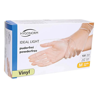 Hygonorm Vinylhandschoenen "Ideal Light" poedervrij 100 stuks