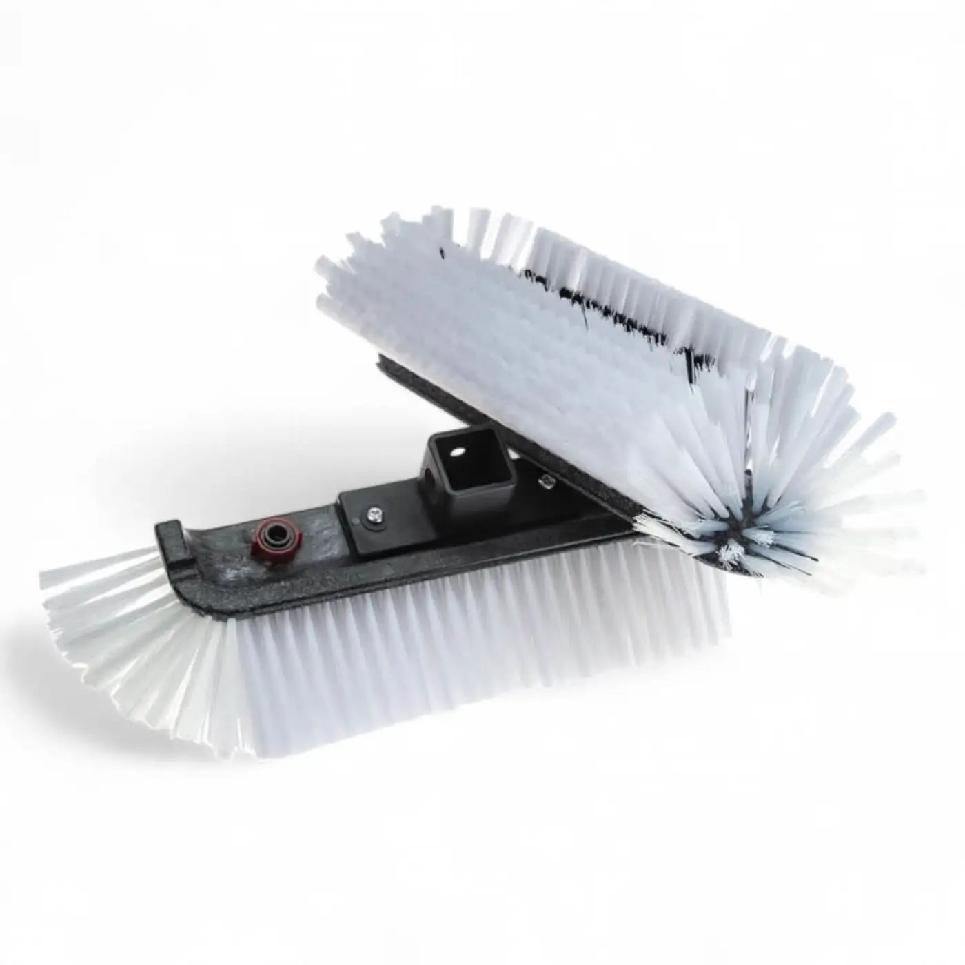 Gardiner bürste universal medium weißer kunststoffborstenpinsel mit schwarzem griff und rotem zierelement