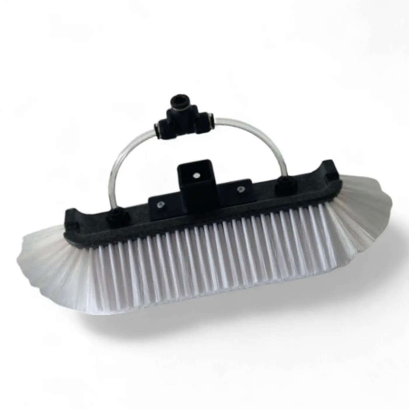 Gardiner Bürste universal medium schwarzer plastikrahmen weiße borsten mit klarem schlauchanschluss für poolreinigung