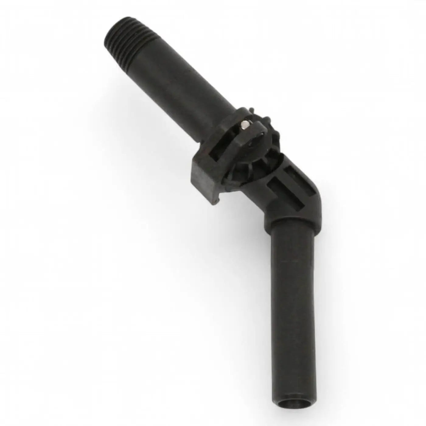 Gardiner knickwinkel schwarzes plastikrohr mit euro-gewinde, gewindefittings und zentraler verriegelung