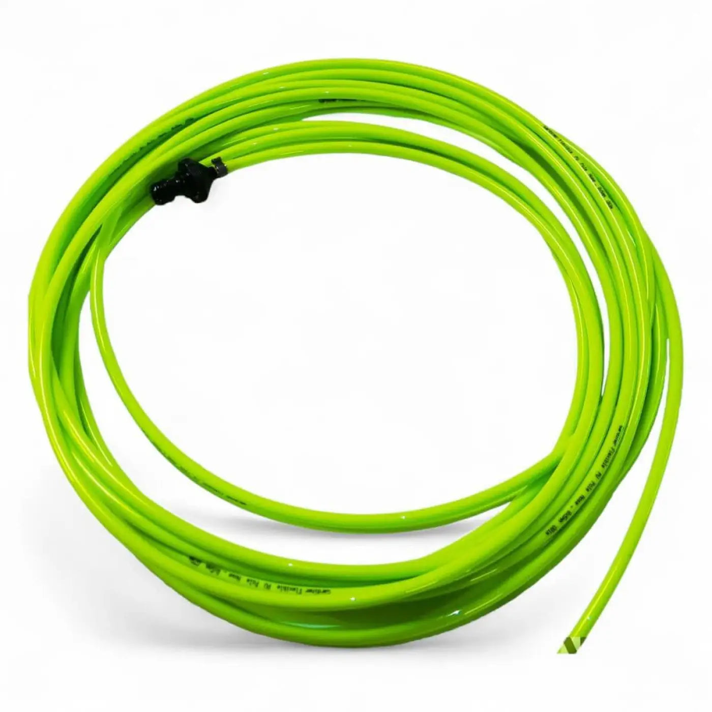 Bright neon grüne coiled gartenschlauch mit schwarzem anschluss für gardiner slx 39 11 70 meter carbon teleskopstange