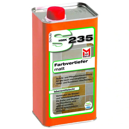 HMK S235 kleurverdieper - mat 1l steenafdichting steenimpregnering