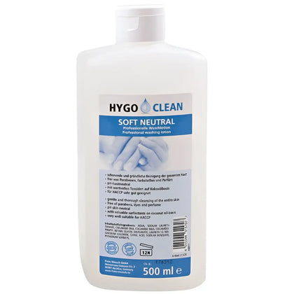 HygoClean Soft Neutraal Professionele Waslotion 500ml