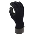 HygoStar kälteschutzhandschuh winter star 12 paar schwarzer gestrickter handschuh mit strukturierter fingergrifffläche rückseite