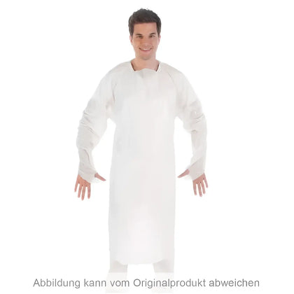 Hygostar Onderzoeksjas met duimgat CPE 25 stuks