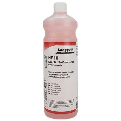 Langguth HP10 Sanolin Zeepcrème 1l