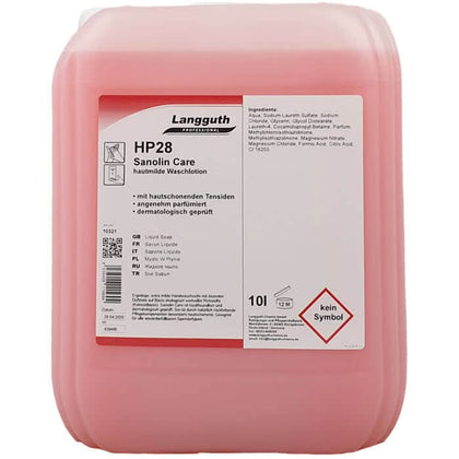Langguth HP28 Sanolin Care Vloeibare zeep 10l