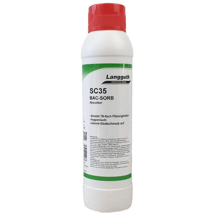 Langguth SC35 BAC-Sorb vloeistofbinder voor braaksel, urine & ontlasting 600g