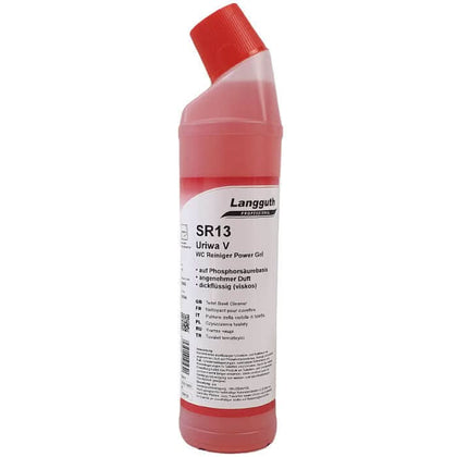 Langguth SR13 Uriwa V WC-Reiniger Power Gel Schuine hals 750ml