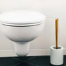 Loowy Woodline Borstelloze Toilettenborstel Set – Bamboe