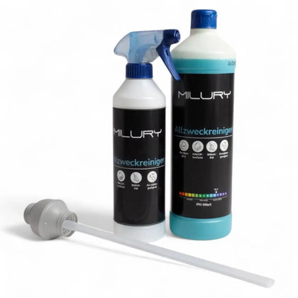 MILURY Allesreiniger – Set met Spuitfles & Doseerkogel 20 ml