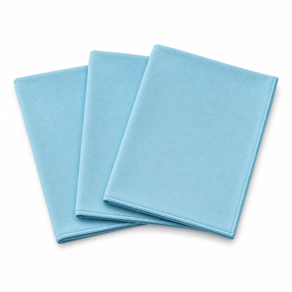 Milury Fenstertuch Farbe Blau