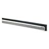 MOERMAN roestvrijstalen rail met Dura-Flex wisserrubber – Hard / 25cm