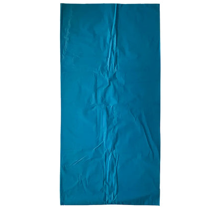 Vuilniszak blauw 150µ LDPE-regeneraat 80 stuks per verpakking