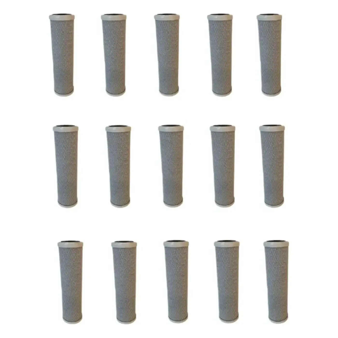 Osmobil vorfilter für pro x pro und classic systeme mit grauen zylindrischen wasserfilterkartuschen und weißen endkappen