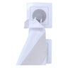 Sauba Stopcontactafsluiter DODO – Wit / 2 stuks
