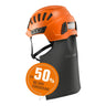 SKYLOTEC KIT INCEPTOR GRX + NECKX Veiligheidshelm – Sinaasappel