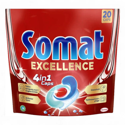 SOMAT Vaatwasser Caps Excellence 4in1
