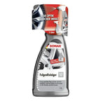 Silberne sonax felgenreiniger sprühflasche mit 1 liter fassungsvermögen zur radreinigung