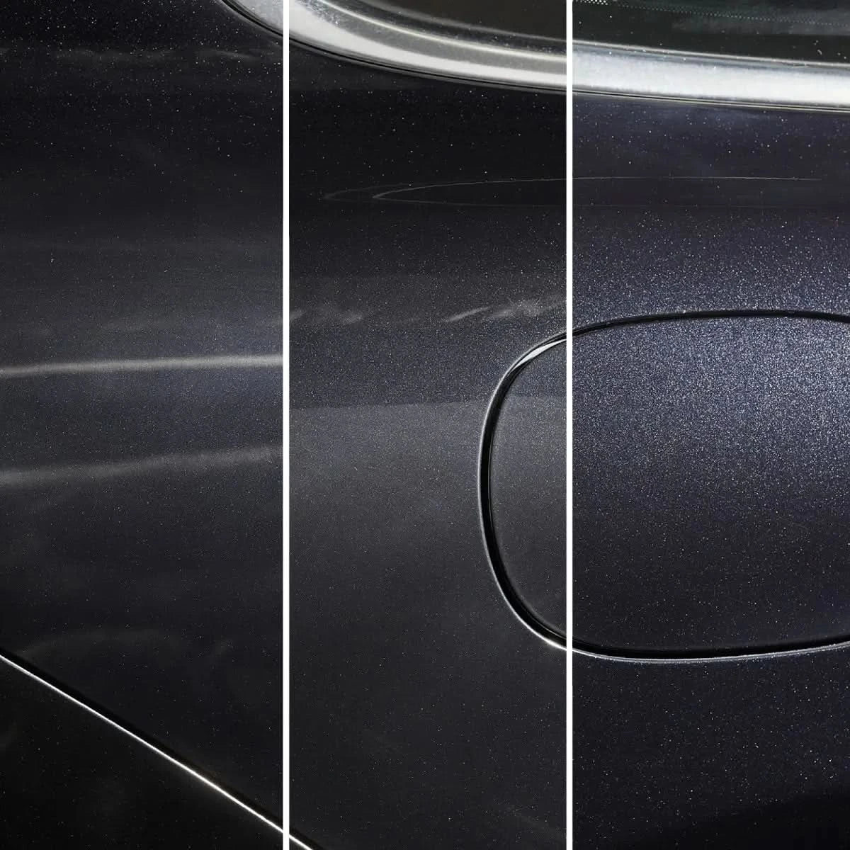 Mattschwarzer autolack mit feiner körnung und elegant geformtem kraftstofftürgriff sonax profiline perfect finish 250ml
