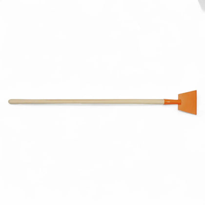 SOREX IJsschuiver Metaal 18 cm gelakt met houten steel