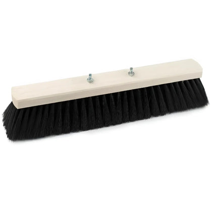 Sorex Zaalbezem Paardenhaar 100cm met vleugelmoeren