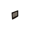 Schwarzer rahmen rechteckiger luftfilter mit feinem gitter innen für tennant staub-flachfilter t5680 t7 t12 t5700