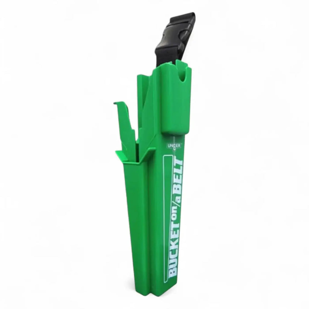 Unger bucket on a belt köcher bb020 grüner plastik-eimer mit schwarzem schnallenverschluss am gürtel
