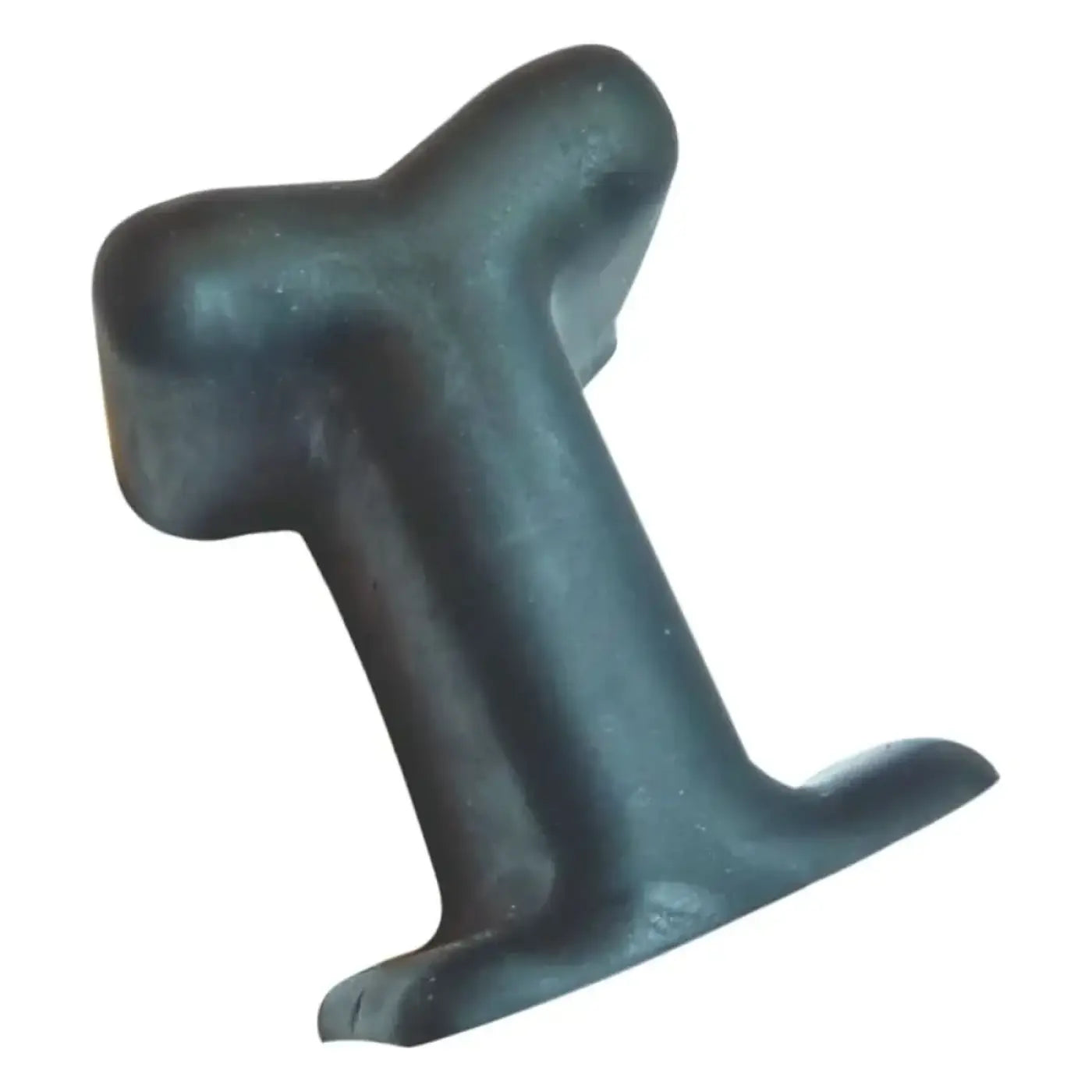 Dunkelgrauer mattierter plastik i-förmiger protector unger ergotec bbpro mit abgerundeten kanten und strukturierter oberfläche