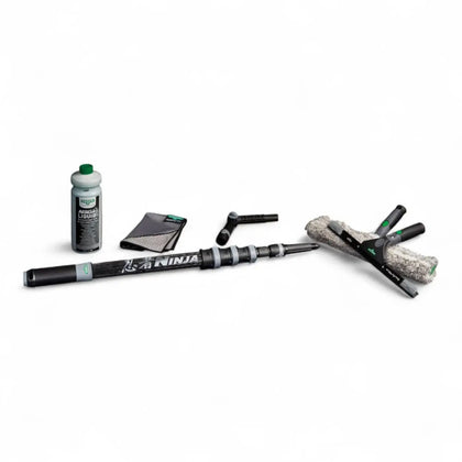 UNGER NINJA 6in1 Carbon-stangenset AKN19 Glasreinigingsset
