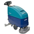 Teal und blaue wetronik intense bodenreinigungsmaschine mit schwarzem griff und grauem reinigungskopf wetrok duomatic intense dosing scheuersaugmaschine 60