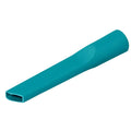 Teal-farbene flexible plastikdüse wetrok fugendüse ø 35mm mit abgeflachtem rechteckigem öffnungsende