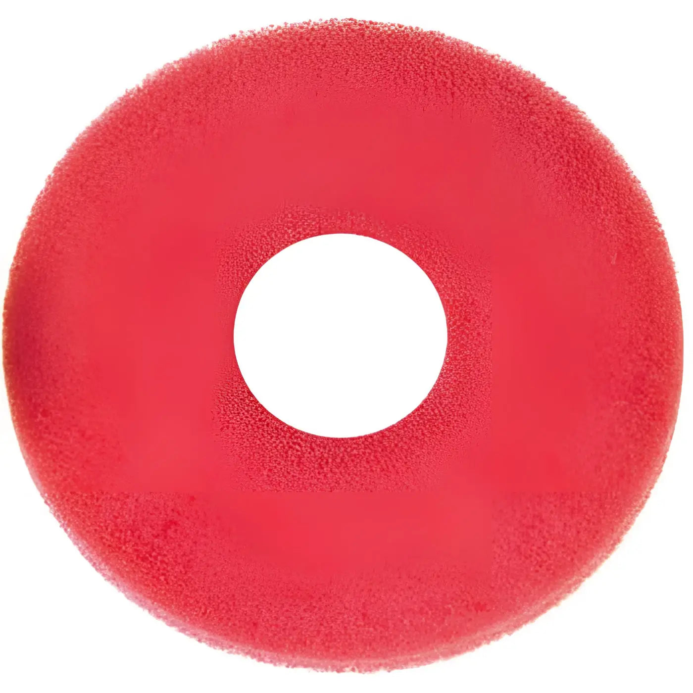 Roter nassreinigung poly-pad von wetrok mit rundem schwamm und mittigem loch